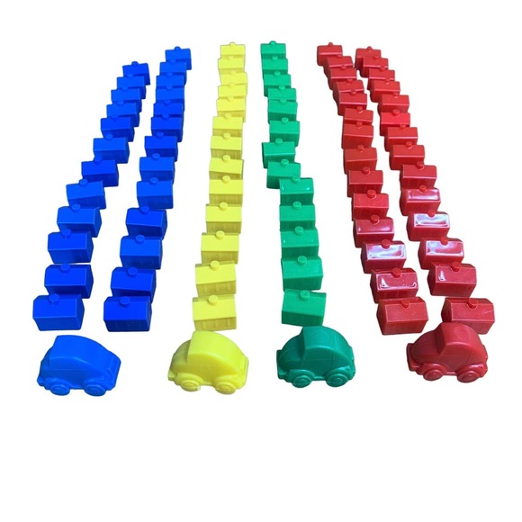 Monopoly Junior Jr Game Replacement Hotels Cars Parts Pieces - Picture 1 of 5